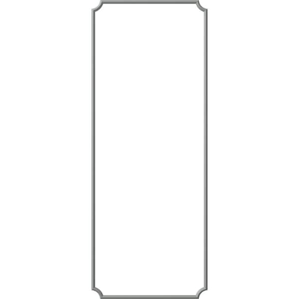 Ekena Millwork 28-in. W x 72-in. H Large Classic Panel Moulding Kit Single Panel PMLKLCL28X72A - main